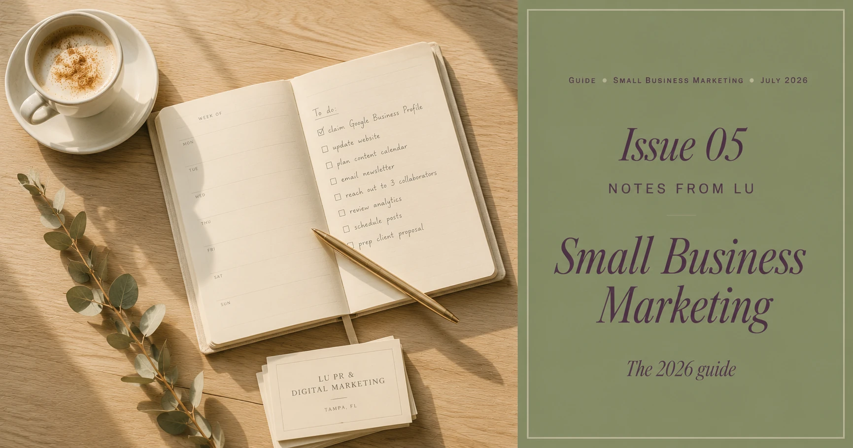 How to market a small business in 2026 ● Editorial guide by Lu PR